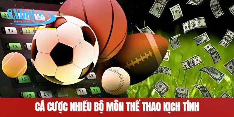 Cá cược nhiều bộ môn thể thao kịch tính