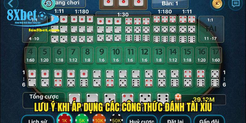 Tham khảo kỹ những nội dung sau trước khi áp dụng công thức chơi
