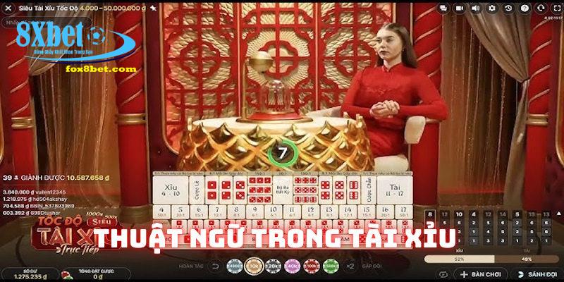 Thuật ngữ chơi game tài xỉu online