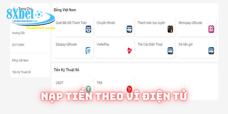 Hình thức ví điện tử tiện lợi trên thiết bị